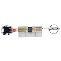 Transparent Practice Blade Cylinder Lock Core with Multi-D Tracks Keys